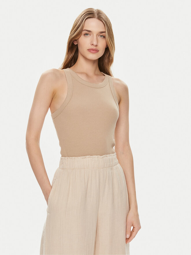 Gap Gap Marškinėliai 878220-04 Smėlio Regular Fit