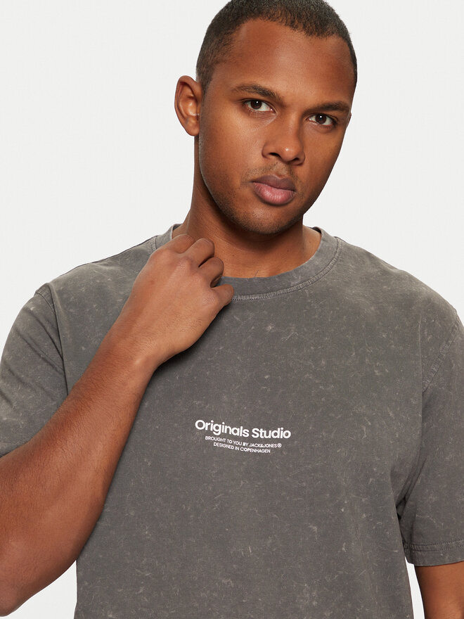 Jack&Jones Jack&Jones Marškinėliai Vesterbro 12256715 Pilka Relaxed Fit