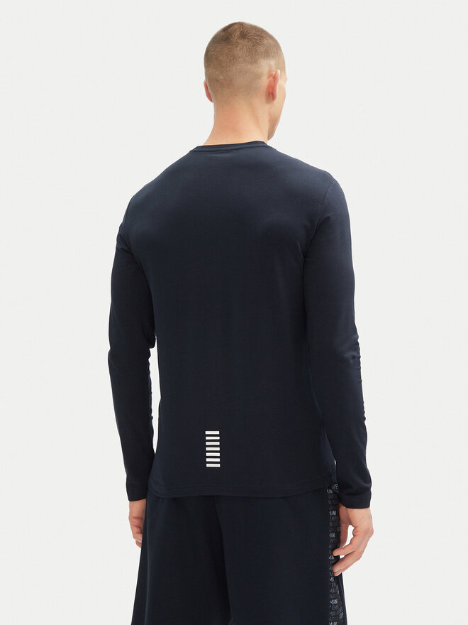 EA7 Emporio Armani EA7 Emporio Armani Póló 8NPT28 PJVQZ 1562 Sötétkék Regular Fit