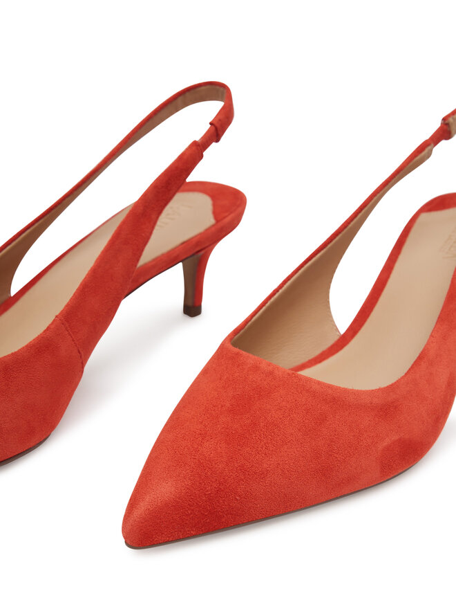 LAUREN RALPH LAUREN Bateliai LAUREN RALPH LAUREN 802959263005 Raudona