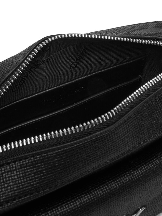 Calvin Klein Ročna torba Calvin Klein Ck Pocket Camera Bag_Tex K60K613239 Črna