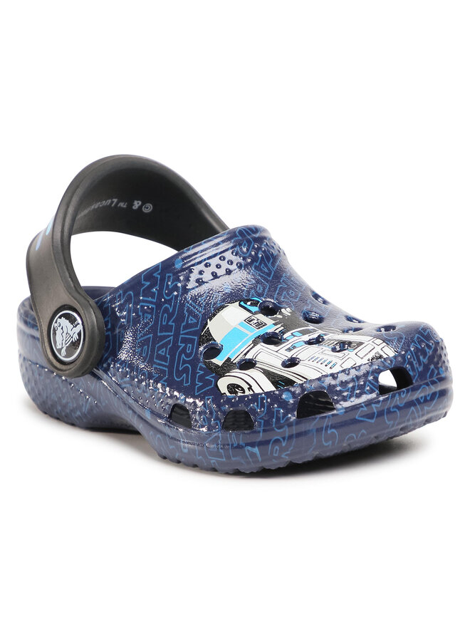 Crocs Şlapi Crocs Classic Star Wars R2D2 C3PO 200122 Bleumarin