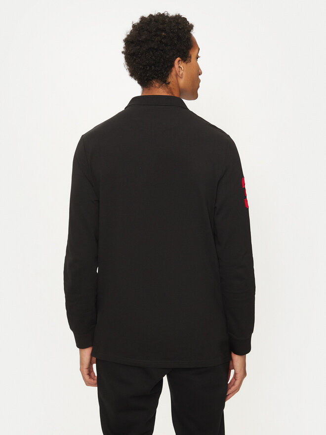 U.S. Polo Assn. U.S. Polo Assn. Поло MUP1935 Чорний Regular Fit