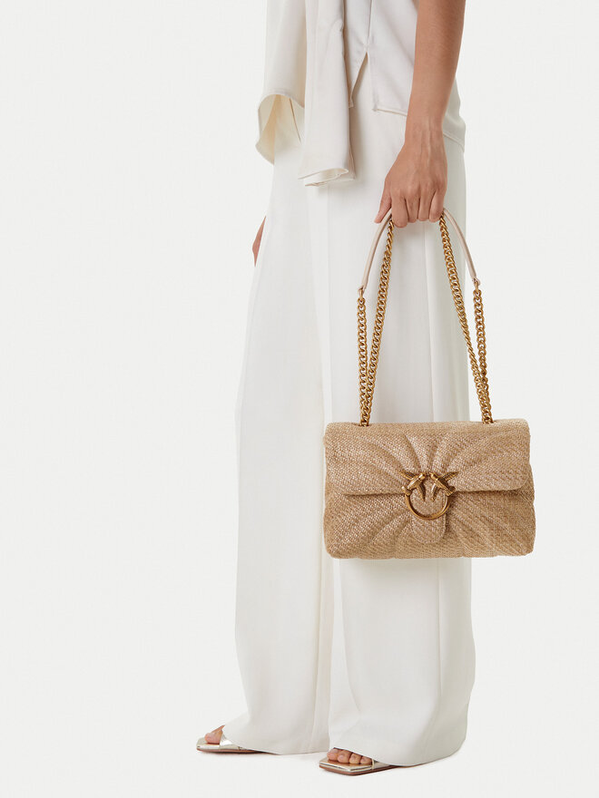 PINKO Τσάντα PINKO Love Puff Classic Cl PE 25 PLTT 100038 A2C8 Μπεζ
