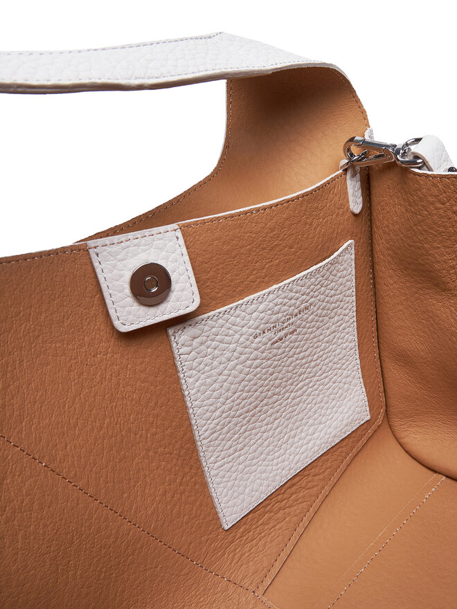 Gianni Chiarini Ročna torba Gianni Chiarini Euforia BS 9555 RNGDBL Siva
