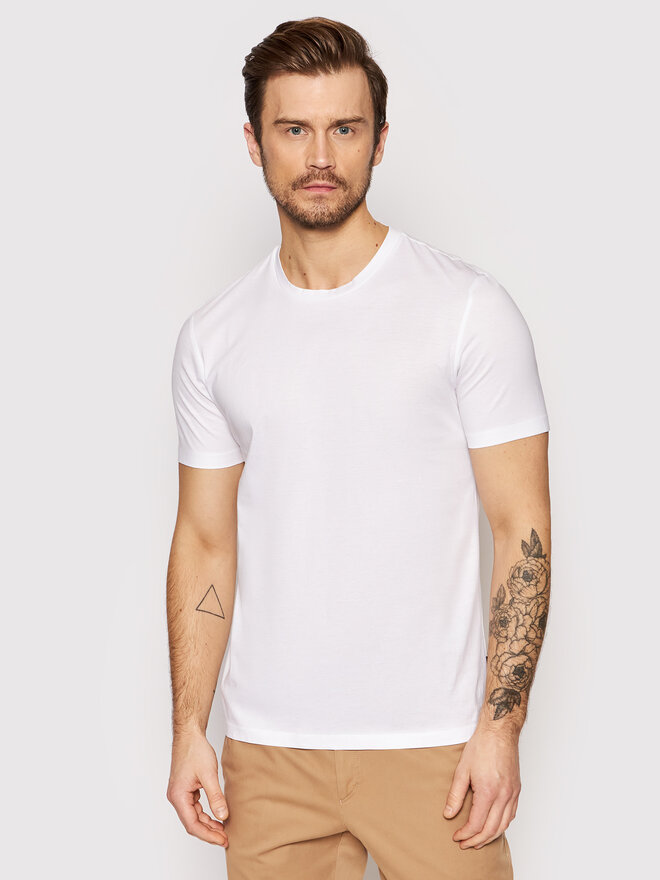 BOSS Boss T-Shirt Tessler 50468395 Weiß Slim Fit