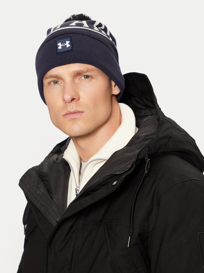Mutze Under Armour M Halftime Pom Beanie 1386634 410 Dunkelblau eschuhe