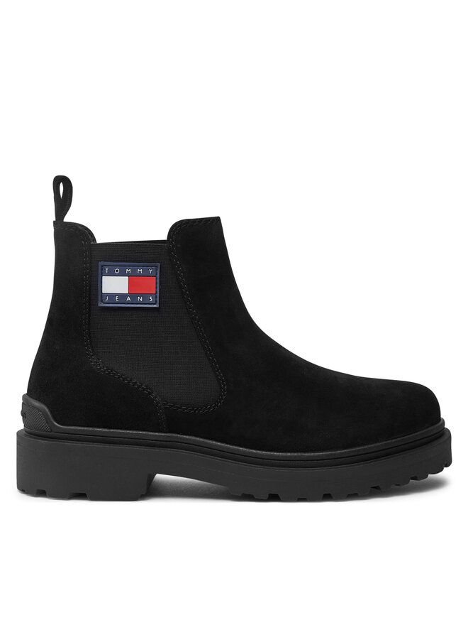 Tommy Jeans Боти тип челси Tommy Jeans EM0EM01468 Черен