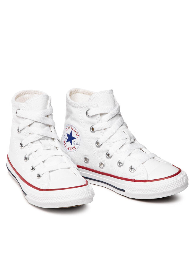 Converse Кецове Converse Chuck Taylor All Star Hi 3J253 Бял