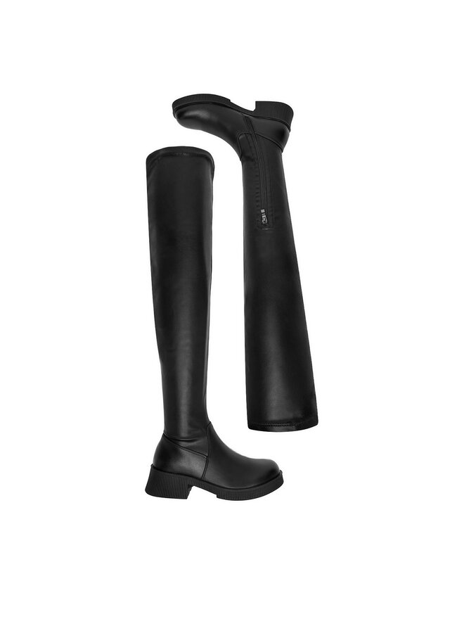 DeeZee Чизми DeeZee TYA81-J218 Черен