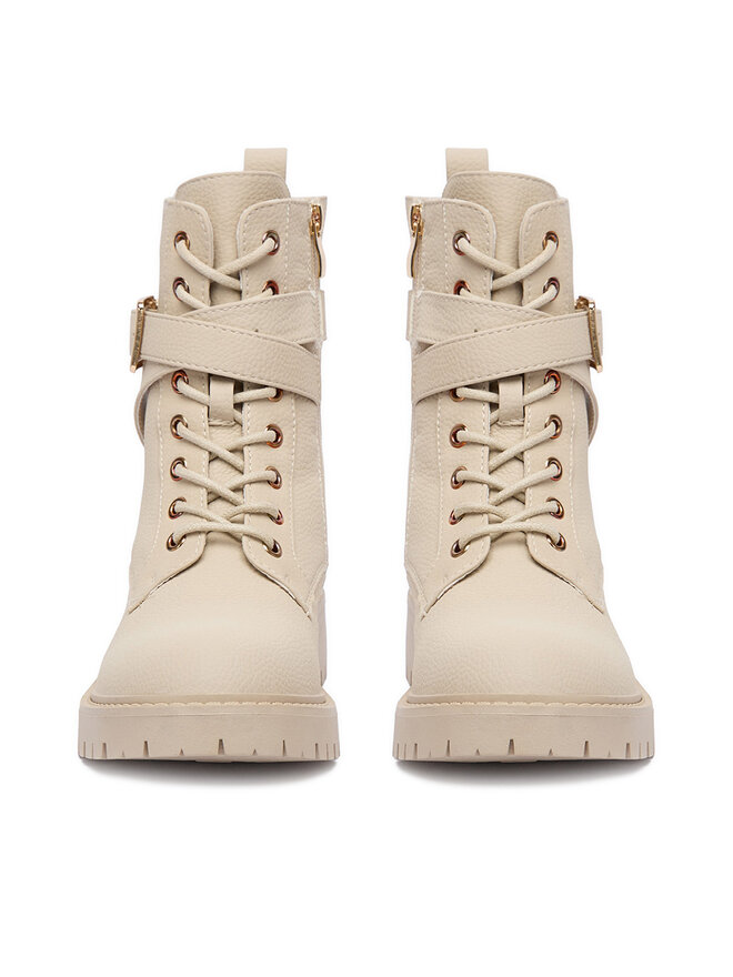 DeeZee Botines planos DeeZee 58022-1A Beis
