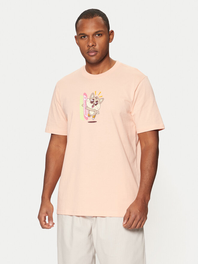adidas adidas Marškinėliai Kawaii JP0194 Rožinė Regular Fit