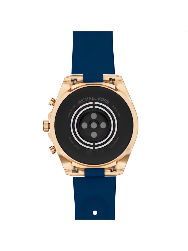 Michael Kors Viedpulkstenis Michael Kors Gen 6 Bradshaw MKT5152 Tumši zils