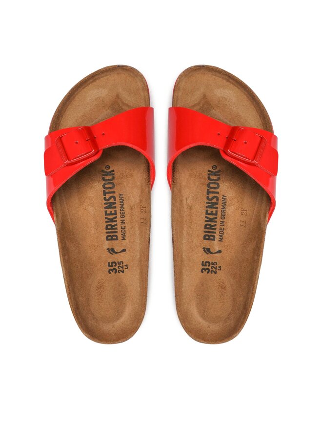 Birkenstock Pantoletten Birkenstock Madrid 1024111 Rot