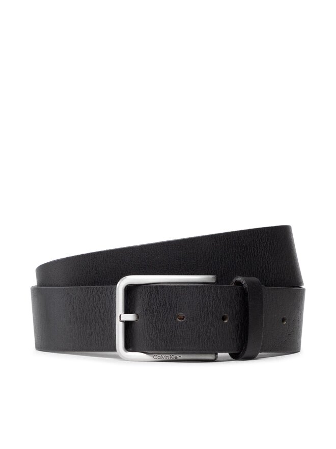 Calvin Klein Pánský pásek Calvin Klein Warmth Oiled Grain 35Mm K50K509654 Černá