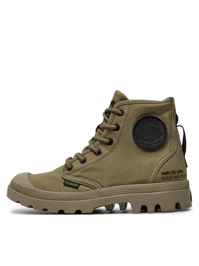 Palladium Ορειβατικά παπούτσια Palladium Pampa Hi Htg Supply 77356-308-M Πράσινο