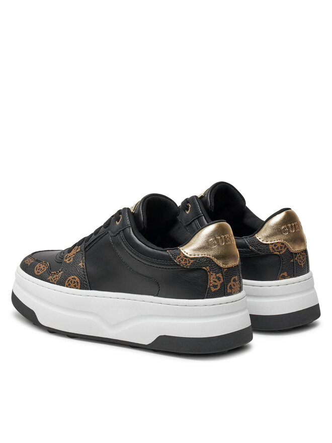 Guess Sneakersy Guess Marlew FLTQNZ FAL12 Čierna