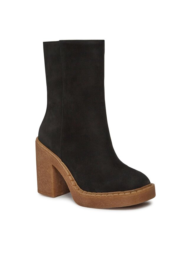 R.Polański Stiefeletten R.Polański 1586 Schwarz