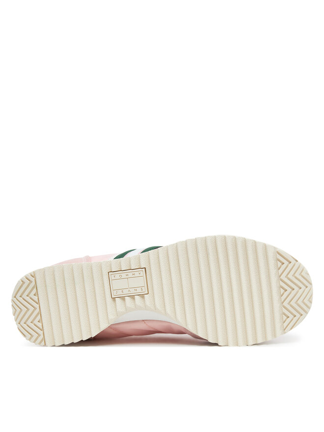 Tommy Jeans Laisvalaikio batai Tommy Jeans Tjw Retro Runner Cleated EN0EN02717 Rožinė