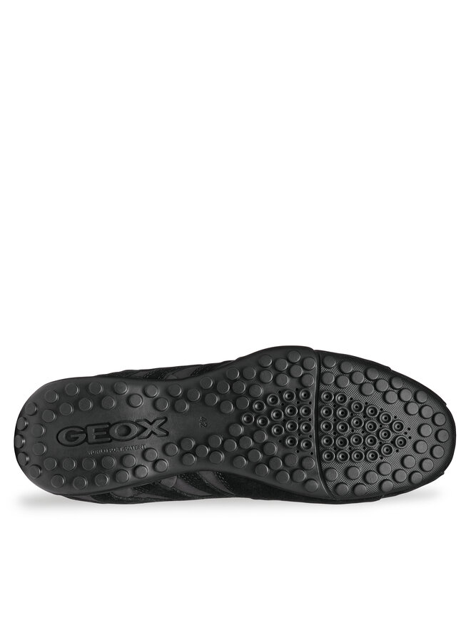 Geox Polobotky Geox Uomo Snake U4507B 022EK C9999 Černá