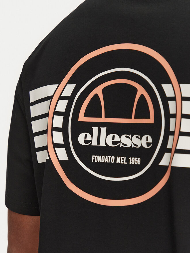 Ellesse Ellesse T-Shirt Duomo SHZ21889 Schwarz Relaxed Fit