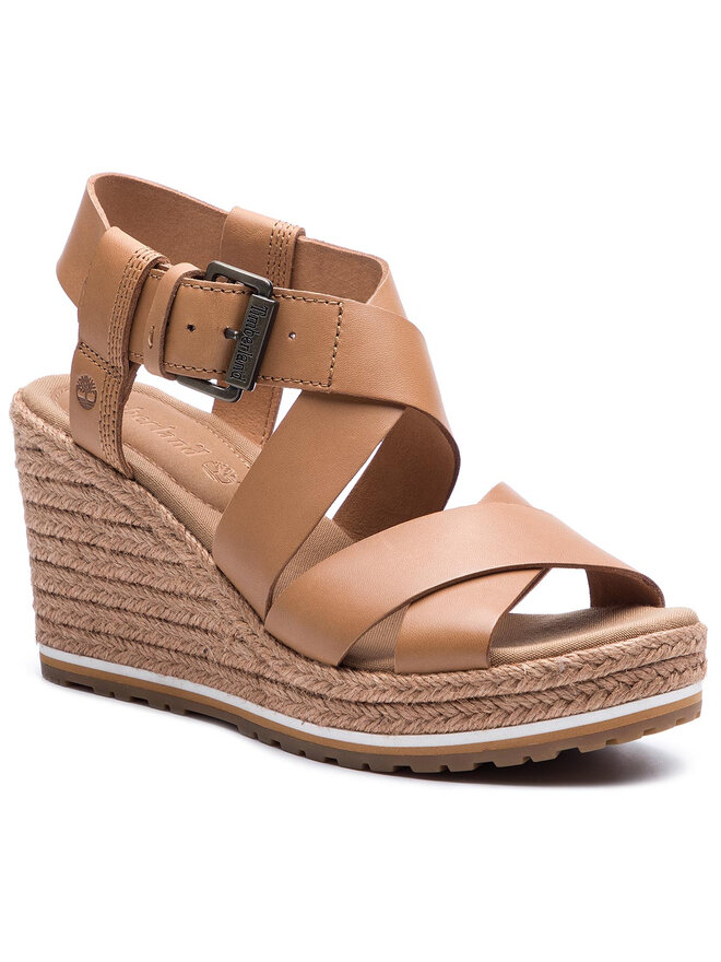 Espadrilles Timberland Nice Coast Ankle Strap TB0A21KT255 Marron chaussures
