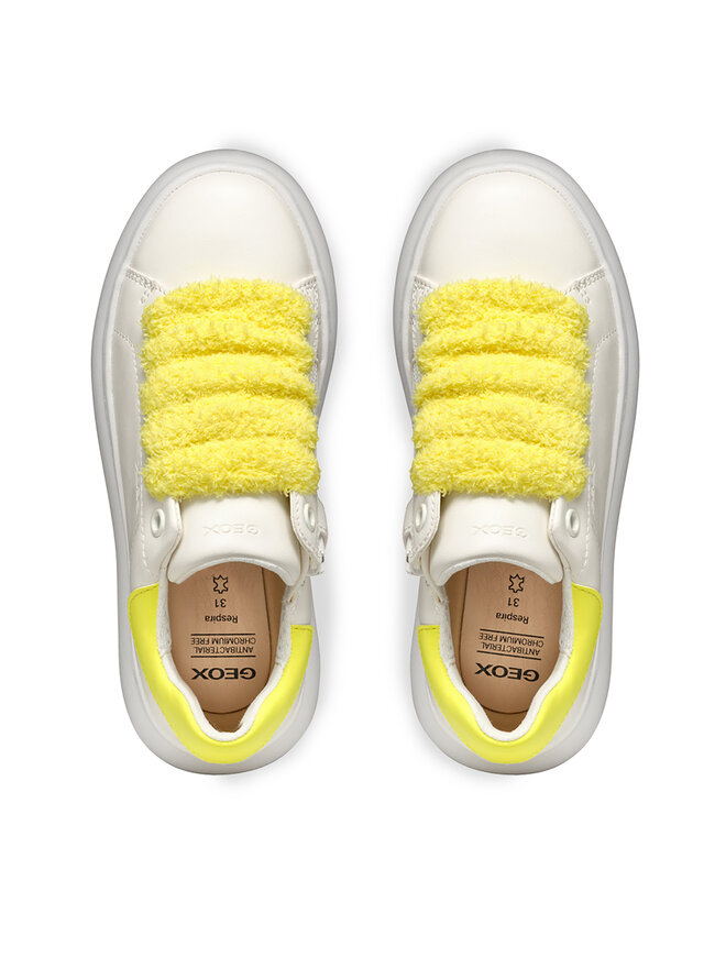 Geox Sneakersy Geox J Puffypop J55MRA 000BC C0552 M Biały