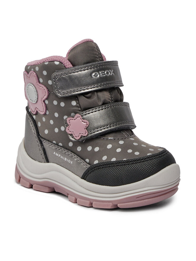 Geox Schneeschuhe Geox B Flanfil Girl B Abx B363WB 0MNNF C0952 M Grau