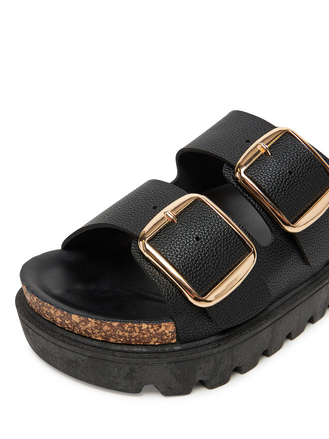 DeeZee Pantoletten DeeZee W24Q11802 Schwarz