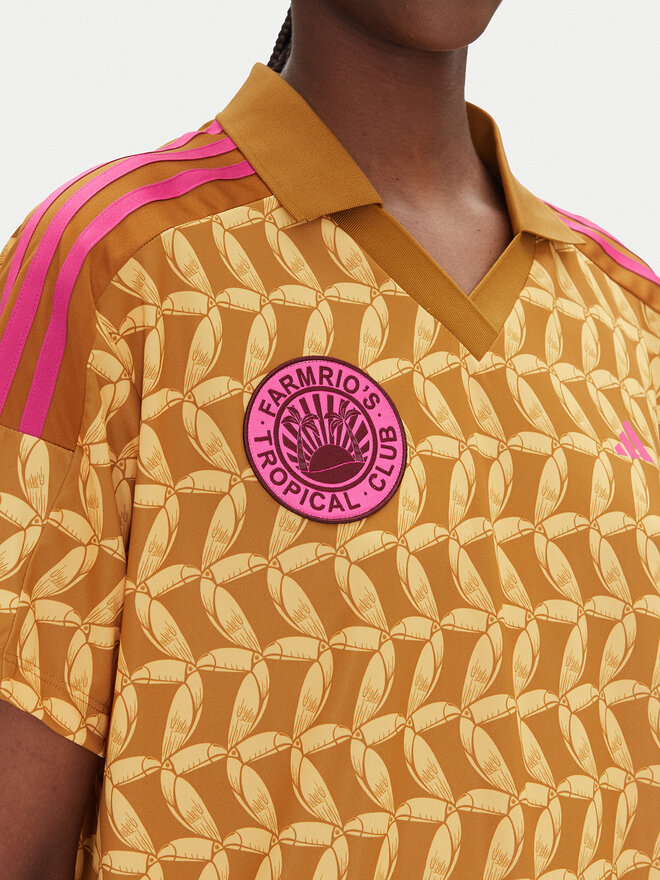 adidas adidas Póló FARM Rio JD6303 Narancssárga Loose Fit