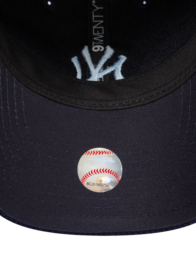 New Era Kepurė su snapeliu New Era New York Yankees Cord 9Twenty 60595366 Tamsiai mėlyna