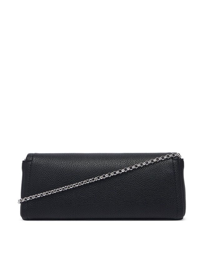 Calvin Klein Handtasche Calvin Klein Emblem Hw Pebble Clutch LV04F3740G Schwarz