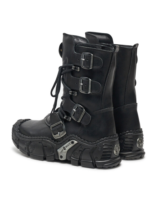 NEW ROCK Bakancs NEW ROCK M-IMPACT013-S1 Fekete