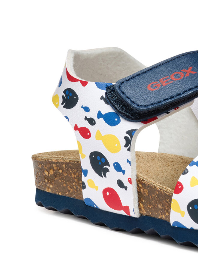 Geox Sandále Geox B Chalki B922QA 4 C0050 S Biela