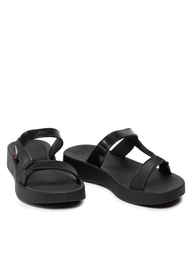 Zaxy Pantoletten Zaxy Esportiva Slide Fem 18406 Schwarz