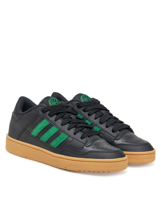 adidas Basketballschuhe adidas Rapid Court Low JR3179 Schwarz
