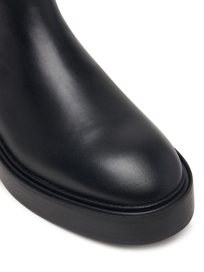 Calvin Klein Stiefel Calvin Klein Conc Welt High Boot Lth HW0HW03213 Schwarz