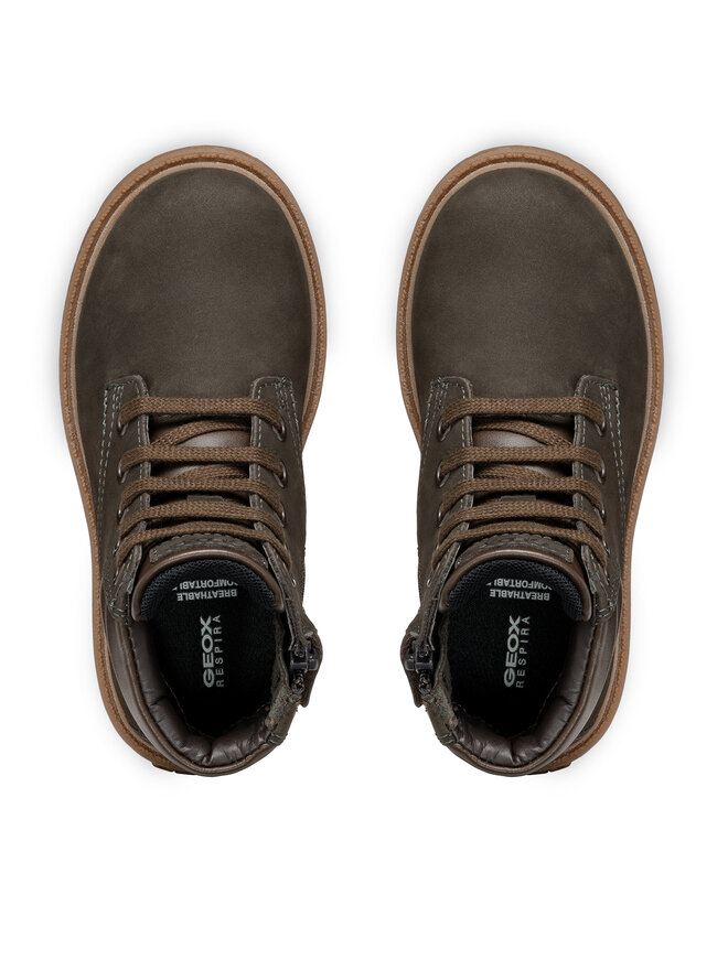 Geox Ορειβατικά παπούτσια Geox J Shaylax J16FAB 032BC C6009 D Καφέ
