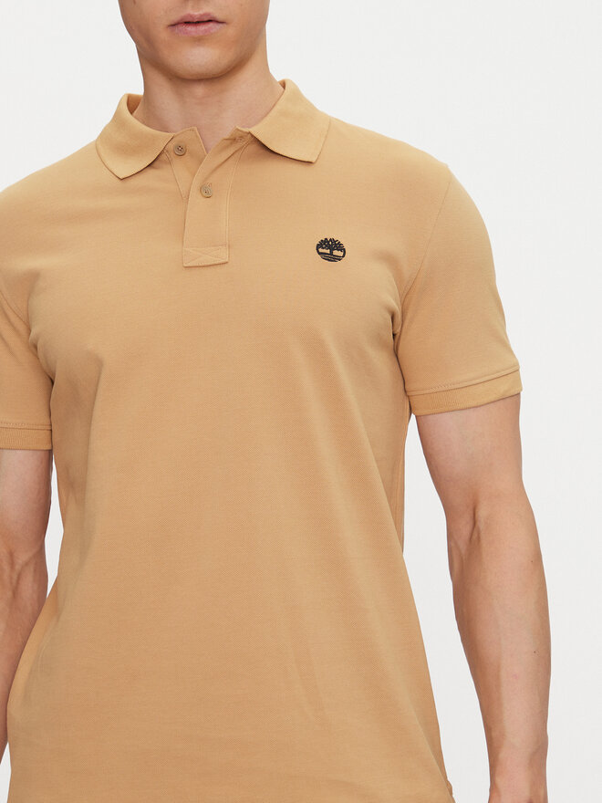 Timberland Timberland Polo marškinėliai TB0A6VDP Smėlio Regular Fit