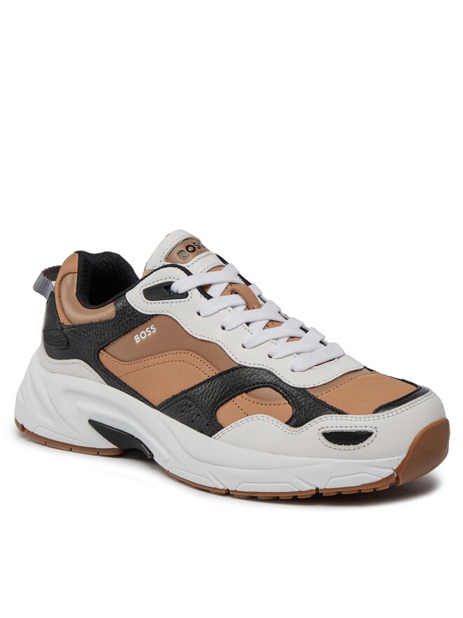 BOSS Sneakersy Boss Levitt Runn 50513142 Bílá