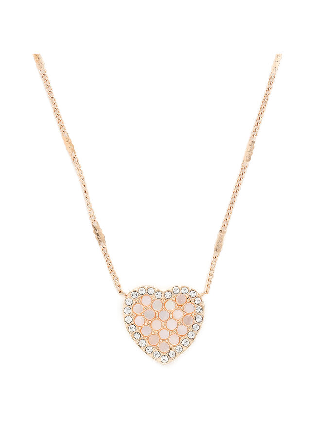 Fossil Halskette Fossil Mosaic Heart JF03164791 Goldfarben