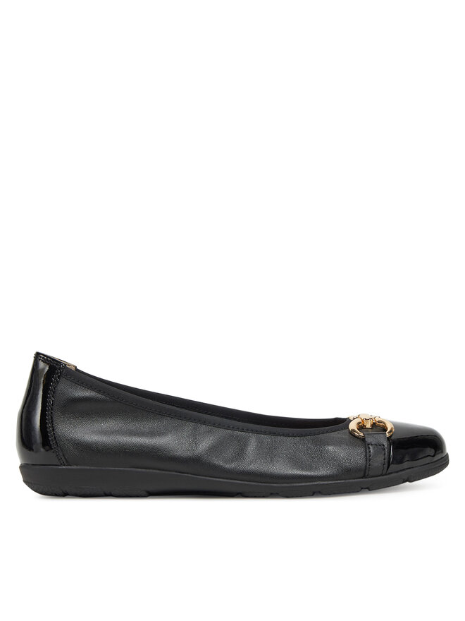 Caprice Ballerina's - black comb/zwart