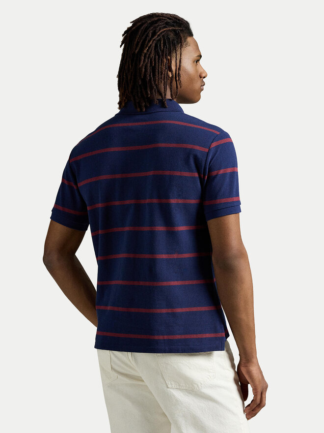 Polo Ralph Lauren Polo Ralph Lauren Поло 710971839001 Cиній Custom Slim Fit