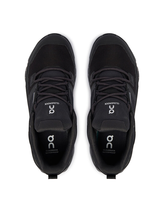 On Trekkingschuhe On Cloudrock Low Wp 3WF10141043 Schwarz