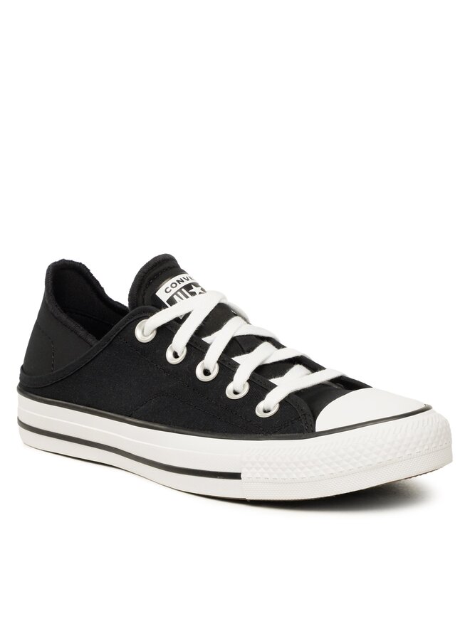 Converse Sneakers aus Stoff Converse Chuck Taylor All Star Crush Heel Ox A03075C Schwarz