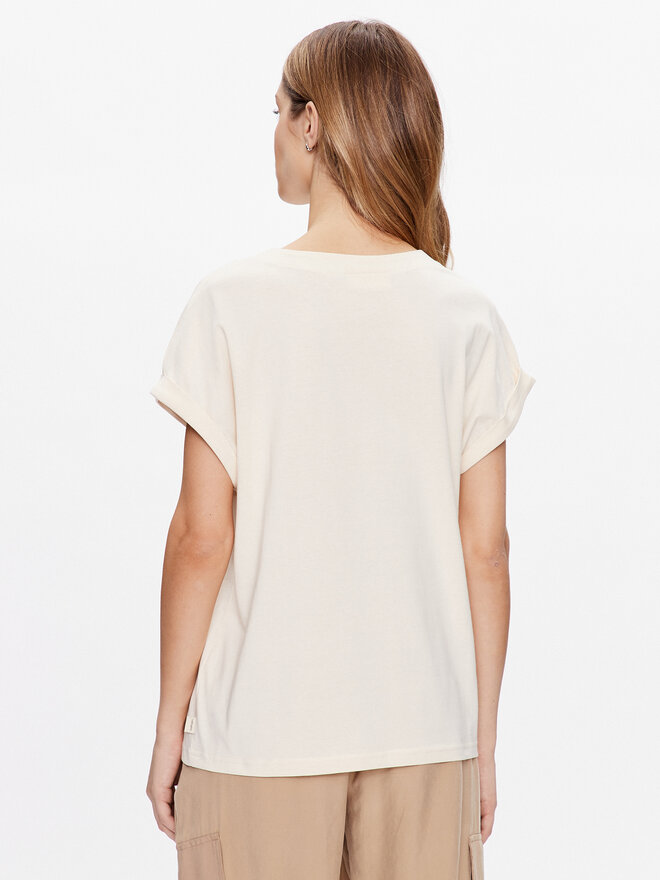 Outhorn Outhorn Marškinėliai TTSHF426 Écru Regular Fit