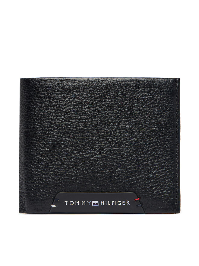 Tommy Hilfiger Geldbörse Tommy Hilfiger Th Corp Mini Cc AM0AM14788 Schwarz