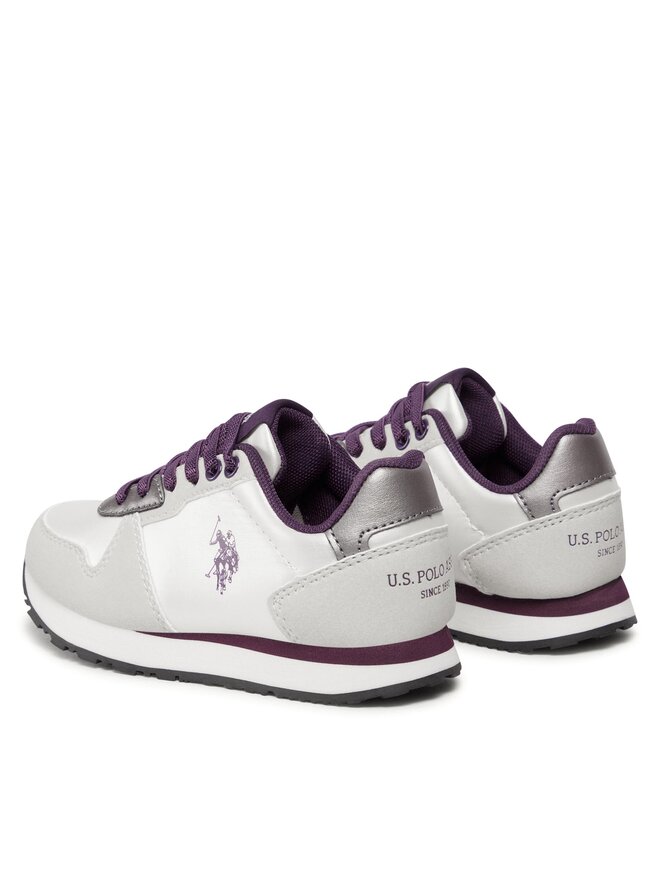 U.S. Polo Assn. Сникърси U.S. Polo Assn. NOBIK011A Бял