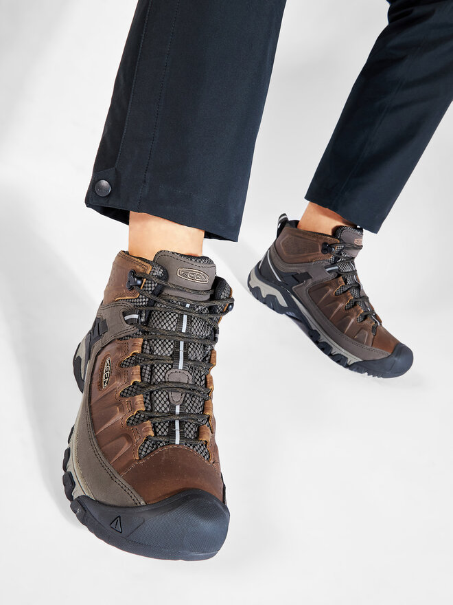 Keen Παπούτσια πεζοπορίας Keen Targhee III Mid Wp 1023030 Καφέ