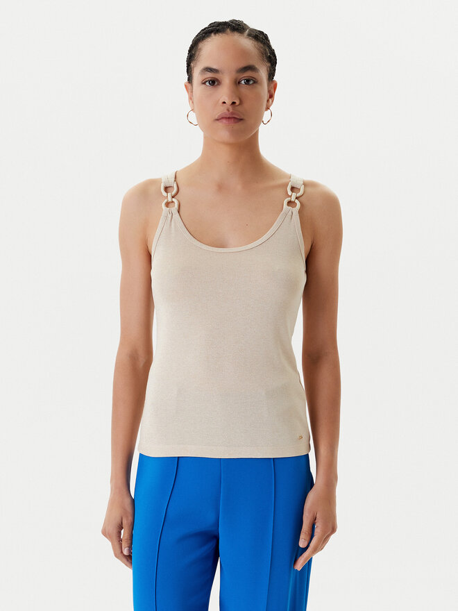 Morgan Morgan Top 251-DIDONI Beis Slim Fit